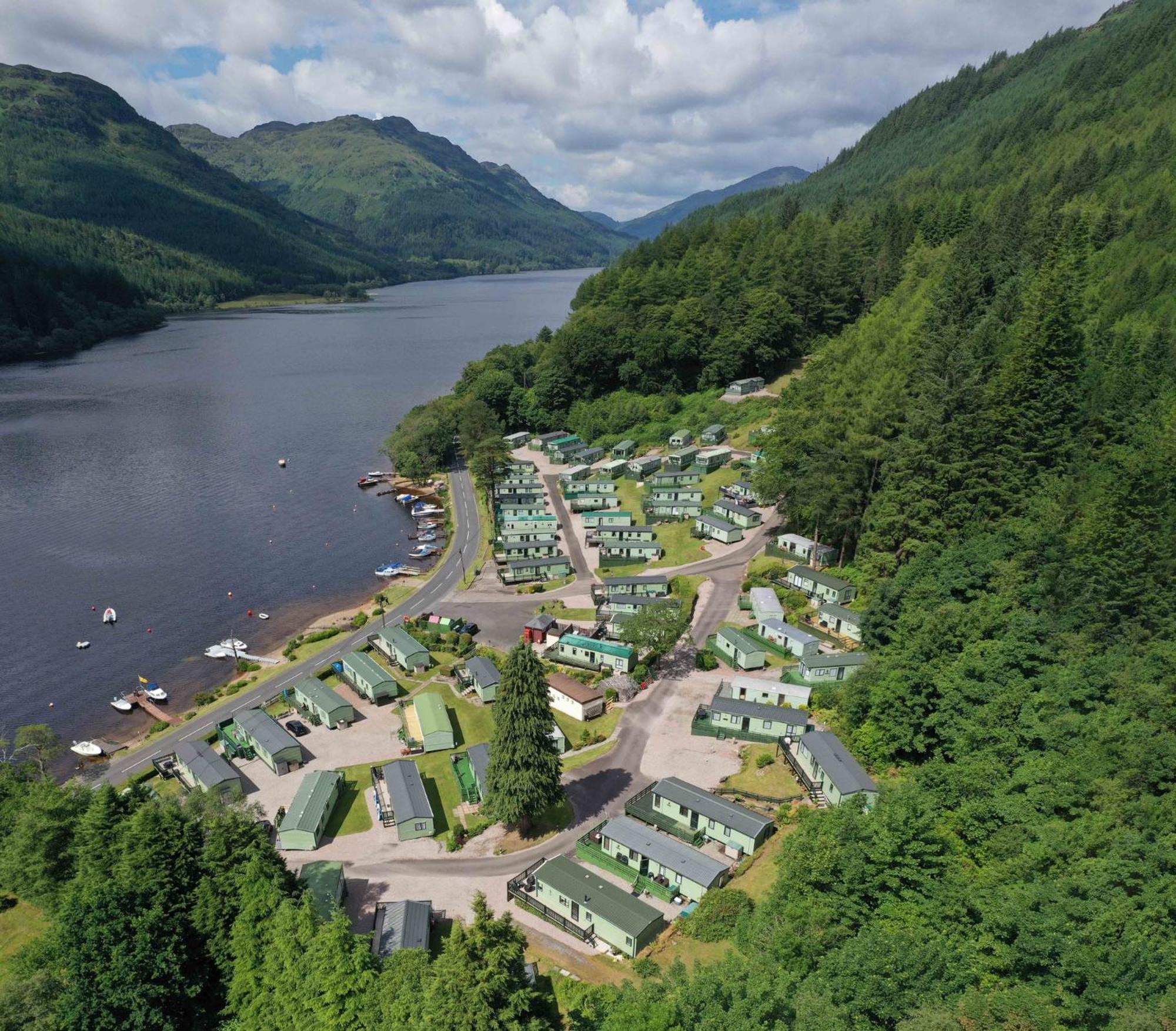 Loch Eck Holiday Park Coirantee Eksteriør billede